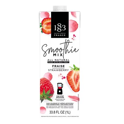 1883 Strawberry Smoothie Mix 1L