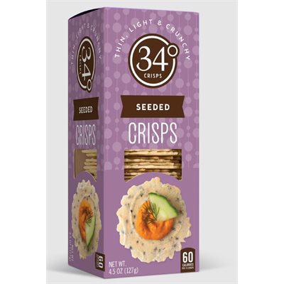34 Degrees Seeded Crispbreads 12 / 127g
