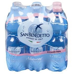 San Benedetto Natural Mineral Water 4x(6 / 500ml)