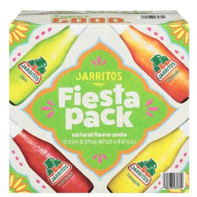 Jarrito's Mexican Soda Fiesta Pack 12 / 370ml