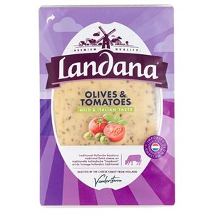 Landana Sliced Dutch Olive & Tomato Cheese 10 / 150g