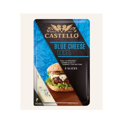 Castello Blue Burger Slices 10 / 150g
