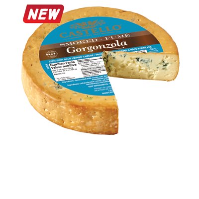 Gorgonzola *Smoked* Cheese 1kg Castello