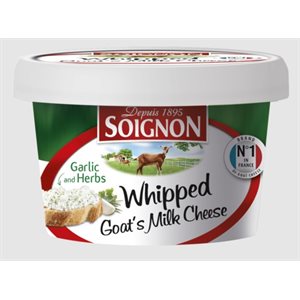 Soignon Garlic Whipped Goat Cheese 6 / 140g