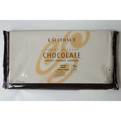 Callebaut Semi Sweet Chocolate Block 5kg 54% (C811NV) Kosher - K Pareve