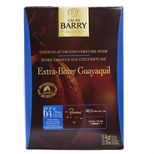 Cacao Barry Guayaquil Extra Bitter 20kg - Kosher K Dairy