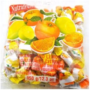 Nutra Orange / Lemon Candy 24 / 350g
