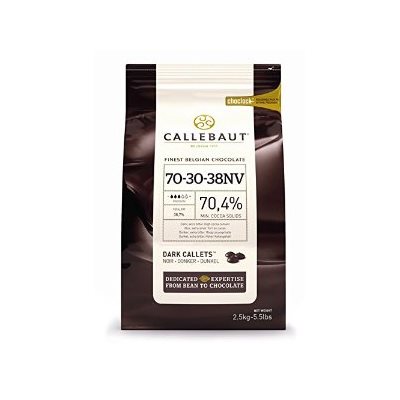 Callebaut Semi Sweet Callets 70.5% 10kg 70-30-38NV- 595