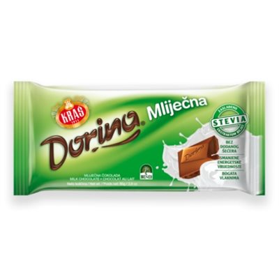 Kras Dorina Sugar Free Milk Chocolate 30 / 80g 0428433