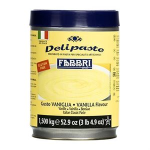 Fabbri Delipaste Vanilla Bourbon 1.5kg Tin