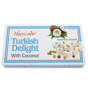 Hac Coconut & Vanilla Turkish Delight 12 / 454g