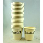 De Luca's Recyclable Espresso Cups 4oz 50 Cups