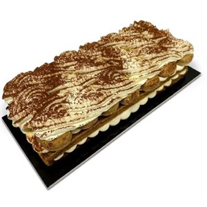 Tiramisu Log Cake 3 / case