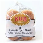Kub Hamburger Buns 8's