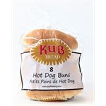 Kub Hotdog Buns 8's