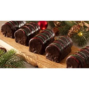 73745 Chocolate Duo Mini Christmas Log 25 / 70g