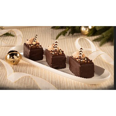 00875 Chocolate Hazelnut Mini Bar Cake 25 / 60g