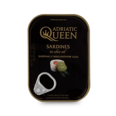 Adriatic Queen Sardines in Olive Oil 30 / 105g