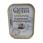 Adriatic Queen Sardines in Spring Water No Salt 30 / 105g