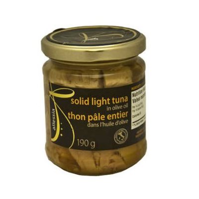 Allessia Tuna in Olive Oil Glass Jar 6 / 190g