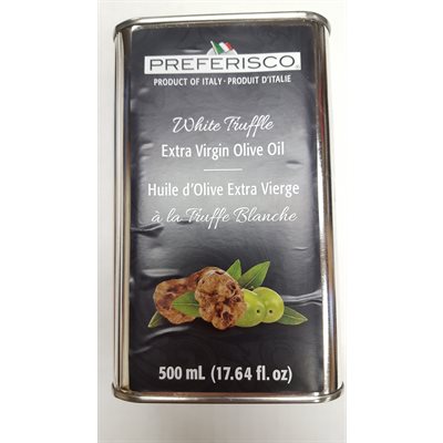 White Truffle Extra Virgin Olive Oil TIN 500ml Preferisco