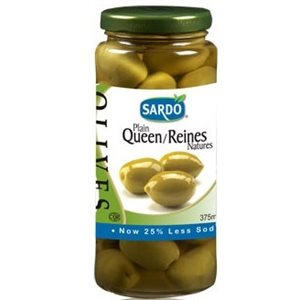 Sardo Queen Olives 12 / 375ml Plain