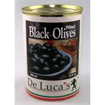 De Luca's Ripe Pitted Olives 12 / 398ml