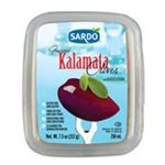 Sardo Greek Kalamata Olives 12 / 250ml Original
