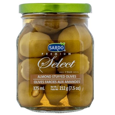 Sardo Almond Stuffed Olives 6 / 375ml