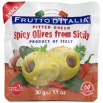 Snack Pack Spicy Green Pitted Olives 6 / (10x30g)