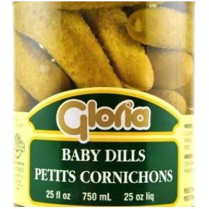 Gloria Cucumber Baby Dills 12 / 750ml