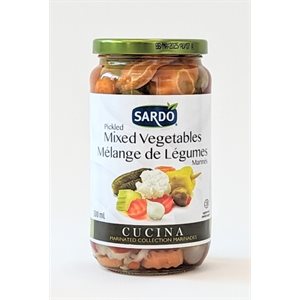 Sardo Mild Mixed Vegetables 12 / 500ml