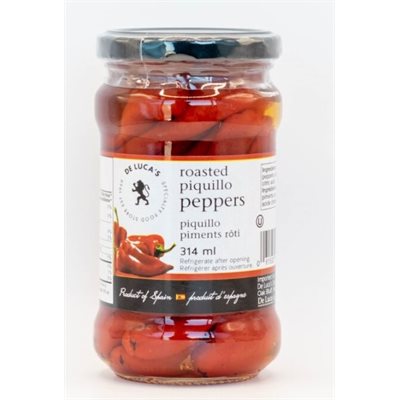 De Luca's Roasted Piquillo Peppers 12 / 314ml