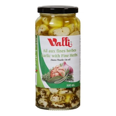 Valli Garlic With Fine Herbs in OIl 12 / 500ml