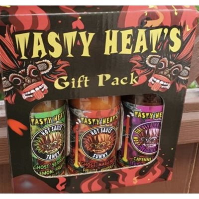 Tasty Heat's Hot Sauce Gift Pack 10 / 3 / 147ml