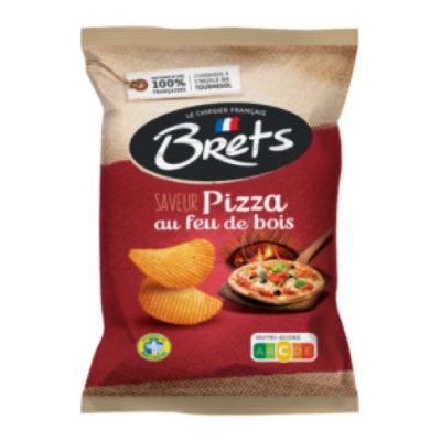 Brets Chips Wood Fire Pizza Flavor 10 / 125g