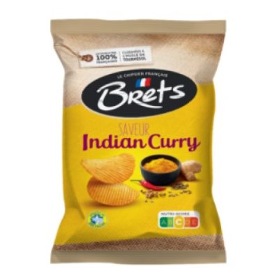 Brets Chips Indian Curry Flavor 10 / 125g