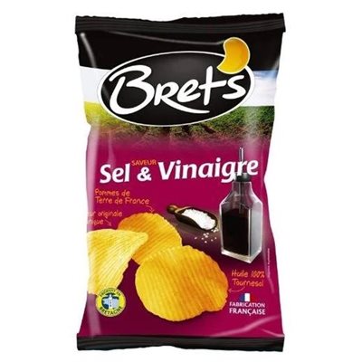 Brets Chips Salt & Vinegar 10 / 125g