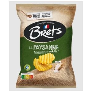 Brets Chips Paysannes Ridge Cut 10 / 125g