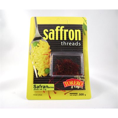 Torero Saffron Threads 12 / .5 gr # 3 card