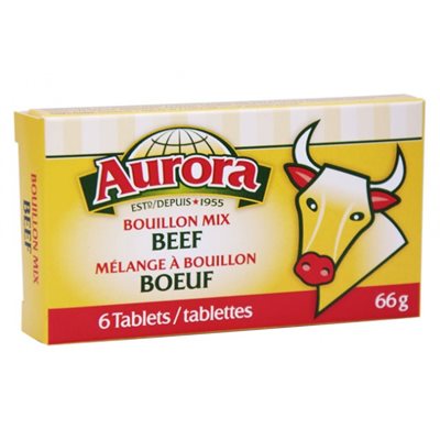 Aurora Beef Bouillon Cubes 24 / 66g