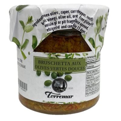 Torremar Sweet Green Olive Bruschetta 12 / 130g